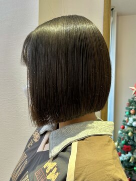 ロンドアベニール 北千住(Lond avenir) 地毛風ストレートボブ☆美髪ボブ/美髪矯正[北千住]