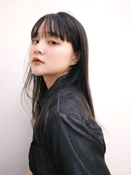 ヨー(Yoh-) 【ナチュラルロング/阿部達哉】髪質改善/前髪カット/黒髪ロング