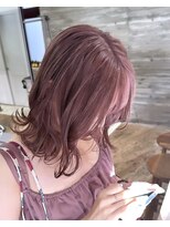 ヲタク(wotaku.)&nbsp;ピンクカラーダブルカラーケアブリーチラベンダー暖色カラー