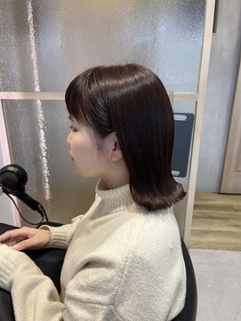 エレノア 梅田店(Eleanor) 切りっぱなしボブ