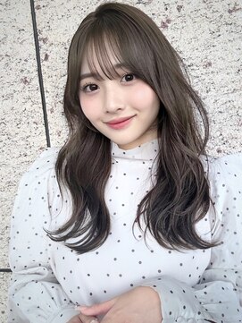 レイリー 原宿 表参道(Rayreee) セミレイヤー美髪ケアカラーエアリーロングピンクブラウン