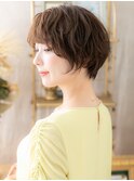 外国人風小顔くびれショートマッシュパーマc4大宮20代30代40代