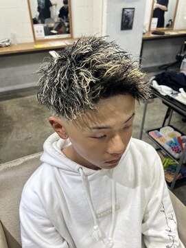 エルオム(EL.HOMME) 【TAKASHI】ツイスト×金メッシュ