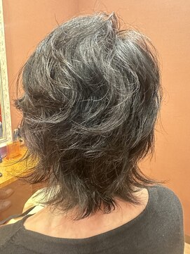 リアル(REAL) クシャっと簡単!ラフなウルフレイヤー