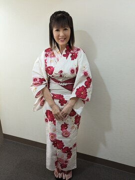 横濱ハイカラ美容院(haikara美容院) 浴衣着付けとヘアセット