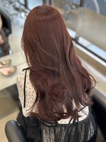 ペレ 栄店(PELE)&nbsp;デザインカラー/レイヤーカット/ウェットヘア/オリーブベージュ