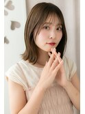 大人可愛い艶感くびれヘアミディアムウルフカットZ戸頭20代30代
