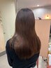 カット+髪質改善トリートメント+スパ＆超音波ヘアケア　13530円～→12430円～