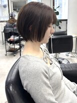 クレム 博多駅店(ChLem)&nbsp;ショートボブ　丸みボブ　髪質改善　博多美容室