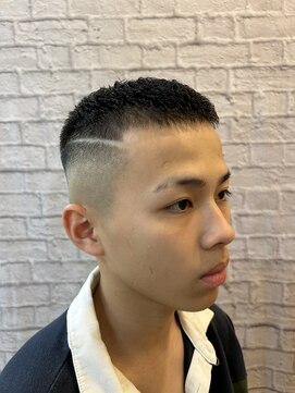 ヘアサロン 銀座マツナガ新宿店(hair salon) さっぱりボウズスキンフェード！！【新宿/理容室/バーバー】