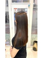 ヘアアンドメイク 心座(hair&make)&nbsp;美人サラツヤ酸性縮毛矯正