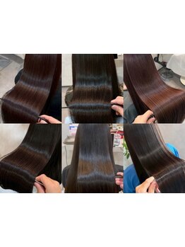 【小牧/髪質改善】髪質改善発想のストレートで叶う、柔らかく自然な美髪ストレート