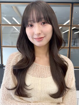 スタートウキョウ 渋谷(STAR TOKYO) 20代レイヤーカット◎シースルーバング×透け感秋冬カラー