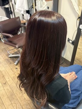 エクファ ヘア シェリル 草津 南草津店(ex-fa hair cherir) ミディアムヘア/暗めカラー/グランマッシュ/南草津