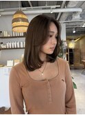 グレージュ/レイヤーカット/髪質改善/ハイトーン/ブリーチ
