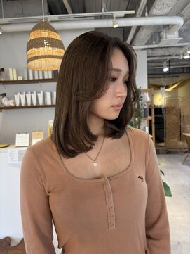 ココルアナ(coco luana) グレージュ/レイヤーカット/髪質改善/ハイトーン/ブリーチ