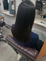 ベリテ 津田沼駅前店(verite)&nbsp;着物ヘア/ダークアッシュ/ミディアムレイヤーカット津田沼駅前