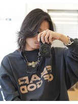 ビカム 名駅(become)&nbsp;【メンズミディアム】ボブミディアムスパイラルセンターパート