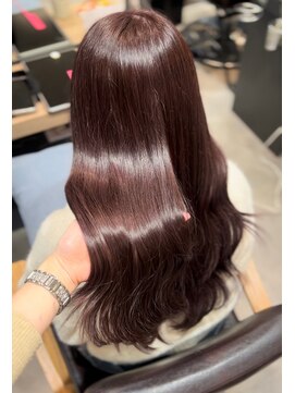 ユーフォリア 青山(Euphoria) 控えめピンクブラウン＊艶髪＊愛されカラー＊担当ami
