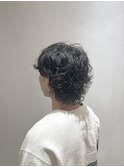 アンニュイウルフパーマ