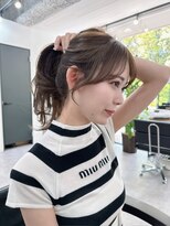 キティー(kiti)&nbsp;顔まわりカット×グレージュ