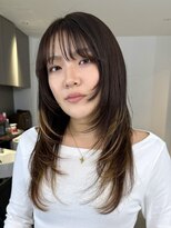 Nalu pu loa PONTE 【ナルー プロア ポンテ】【4/1 NEW OPEN(予定)】 ミディアムレイヤー/ブリーチハイライト/レイヤーデザインカラー