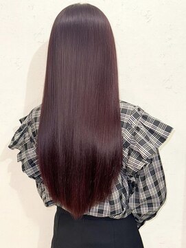 セルカ 高田馬場(CERCA) 小川/高田馬場大人可愛いピンクボルドーカラー韓国