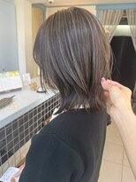 ウィーブリスタ(Weve Rista) イメチェン/ピンクベージュ/アンブレラカラー/前髪/富里