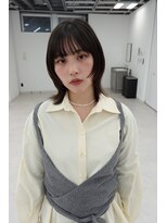 ヴェイン 渋谷(vain)&nbsp;顔まわりレイヤーで小顔見せ！レイヤーボブスタイル◎