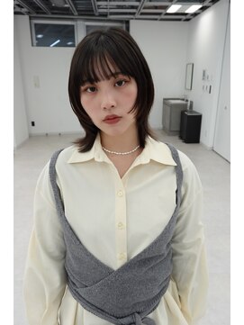 ヴェイン 渋谷(vain) 顔まわりレイヤーで小顔見せ!レイヤーボブスタイル◎