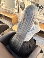 ヘアメイクサロン ゼロ(ZERO)&nbsp;ホワイトシルバー【シールエクステ】