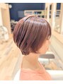 プリモ セレクト店(PRIMO)&nbsp;ショートボブ×暖色カラー
