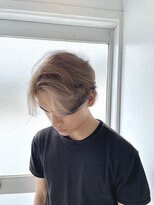 ハコネコ(haconeco) エンドカラー×センターパート
