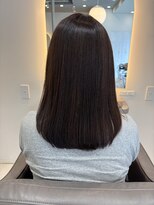 フルー 都立大学店(Fleu r)&nbsp;頑固なクセ毛も髪質改善縮毛で叶う美髪