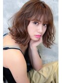 [ALLY阿部]人気の暗髪グレージュ×グランジパーマ