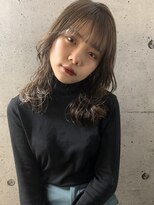 アピィス(APPiiS)&nbsp;セナ前髪シースルーココアブラウンフリンジウェーブ