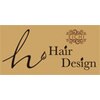 エイチ ヘアーデザイン(h Hair Design)のお店ロゴ