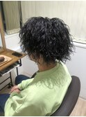 ミディアムツイストパーマ