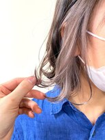 アイコニック 天神店(ICONIQ)&nbsp;くすみ系インナーカラー