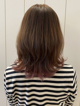 アドラーブル 長岡リップス旭岡店(adorable) 20代30代40代ナチュラルブラウン艶感ストレート美肌透明感