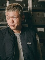 黒から金髪グラのオシャレボウズ