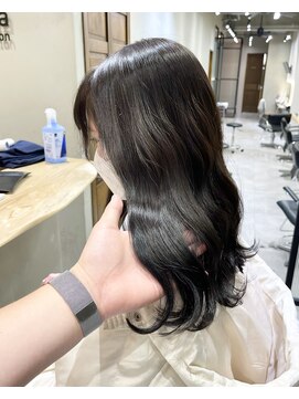 フェリア 松山(Feria) 【Feria松山】髪質改善カラー☆白石