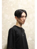 メリケンバーバーショップ フクオカ(MERICAN BARBERSHOP FUK)&nbsp;スキンフェードツイストスパイラルセンターパートサイドパート40