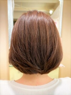 アズールサン 草加西口店(azule-sun) 30代40代大人かわいいヘア　ショートボブサンドベージュ[草加駅]