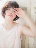 モッズ ヘア 福岡姪浜店(mod's hair) mod's姪浜/栗色ビターショコラ抜け感くせ毛風マッシュヘアーg