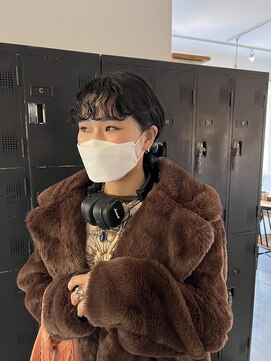 ヘアーアイストゥーレ(HAIR ICI TRE) ボブパーマ 前髪パーマ パーマアレンジ 担当 東川内遥