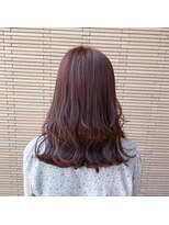 チトセ美容室(chitose)&nbsp;ピンクベージュカラー