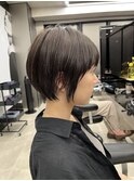 小顔ショートボブ