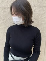 サード(ThairD) ボブ/ニュアンスカラー/ネイビーグレー/30代40代50代