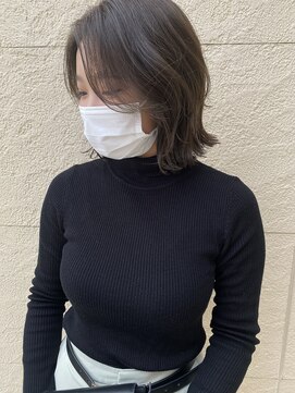 サード(ThairD) ボブ/ニュアンスカラー/ネイビーグレー/30代40代50代